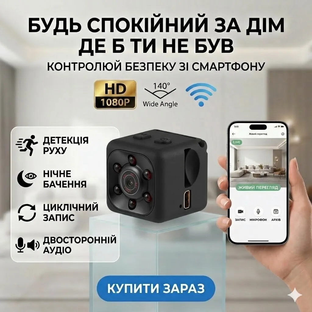 Прихована міні-камера